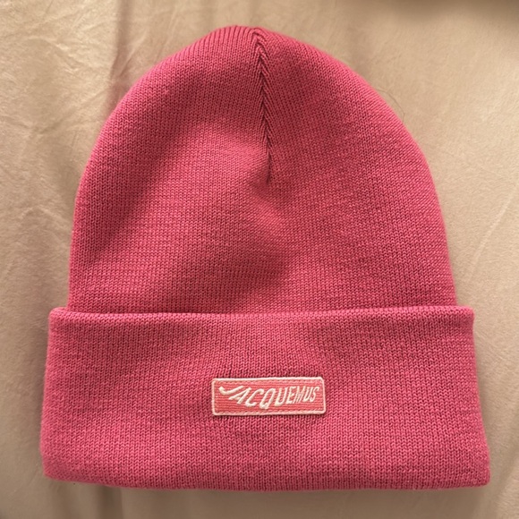 Jacquemus Pink Wool Beanie - Picture 2 of 4